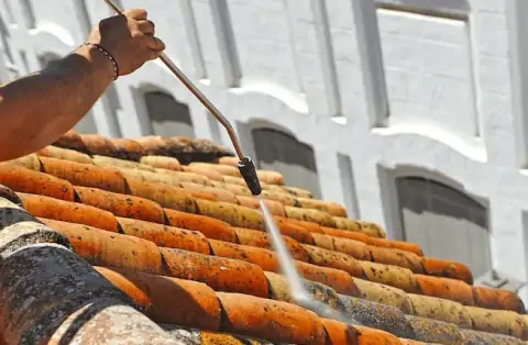 Nettoyage de toitures - Sainte-Bazeille